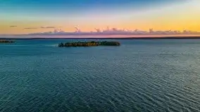 Zachód słońca nad jeziorem Niegocin - zdjęcie 9