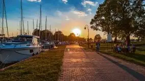 Zachody słońca nad Sztynortem, czerwiec 2021 - zdjęcie 1