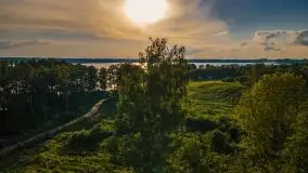 Zachód słońca nad jeziorem Mamry, czerwiec 2021 - zdjęcie 6