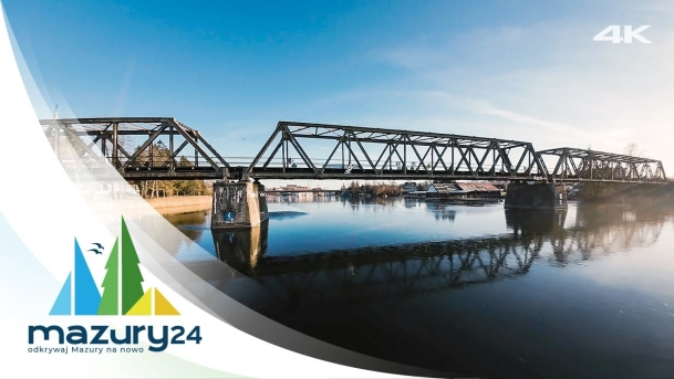 Dynamiczne Mazury z góry, luty 2023, 4K