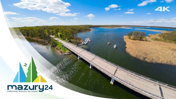 Dynamiczne Latanie nad Mazurami, Most Sztynorcki 4K