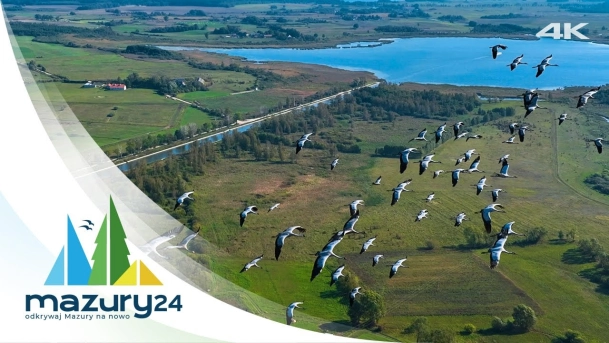 Dynamiczne Mazury z drona 2024, 4K