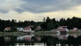 Bogaczewo dom z linią brzegową