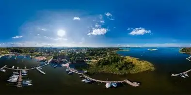 Porty w Wilkasach, jezioro Niegocin