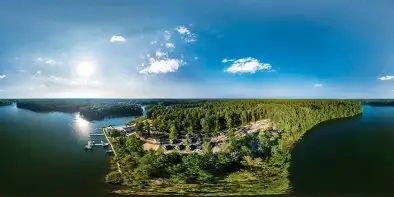 Ośrodek Ruciane Park i jezioro Guzianka Wielka