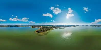 Jezioro Święcajty, sierpień 2022 r.