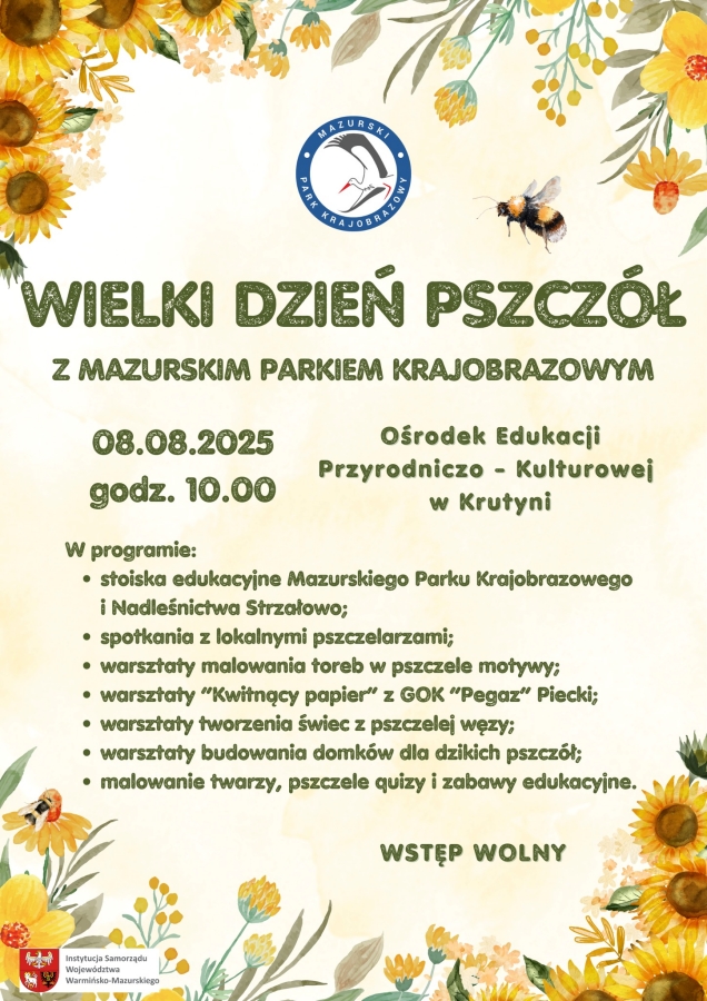 Wielki Dzień Pszczół. Słodkie święto na Mazurach