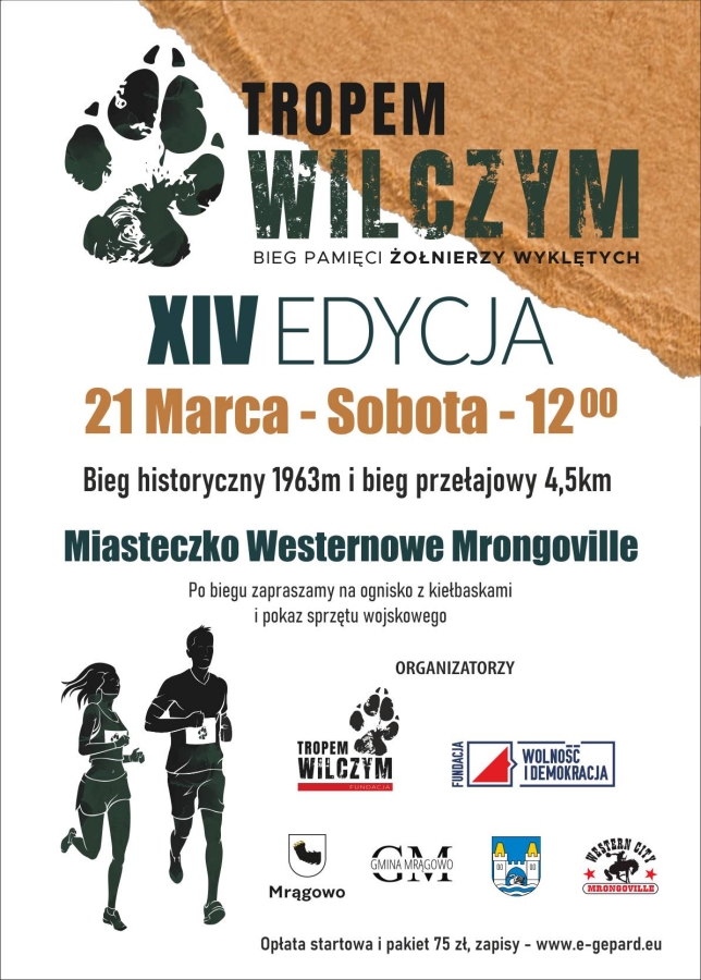 Pobiegajmy „Tropem Wilczym” w Mrągowie. Wyjątkowy start wiosny w Mrongoville
