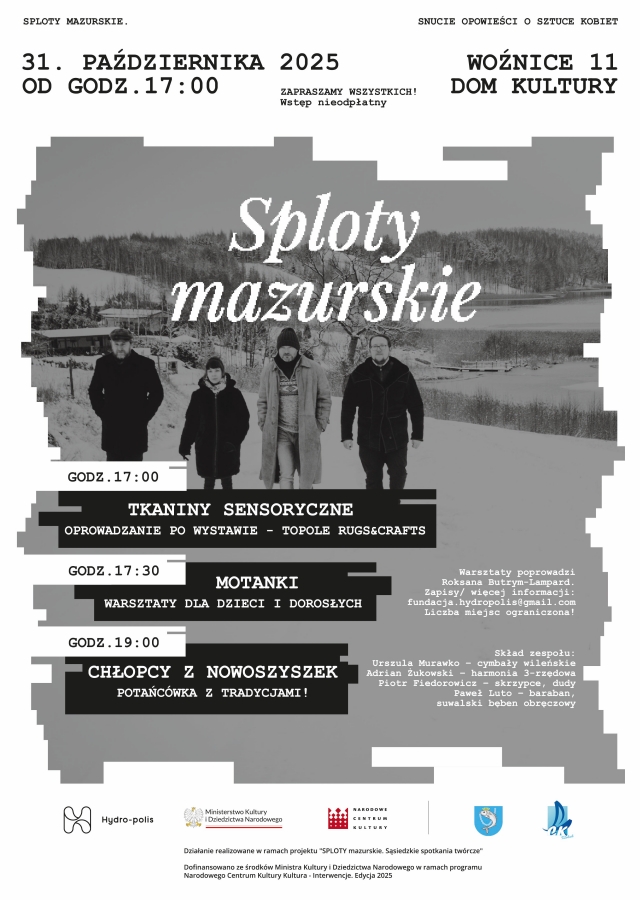 SPLOTY Mazurskie. Święto lokalnej twórczości w Woźnicach