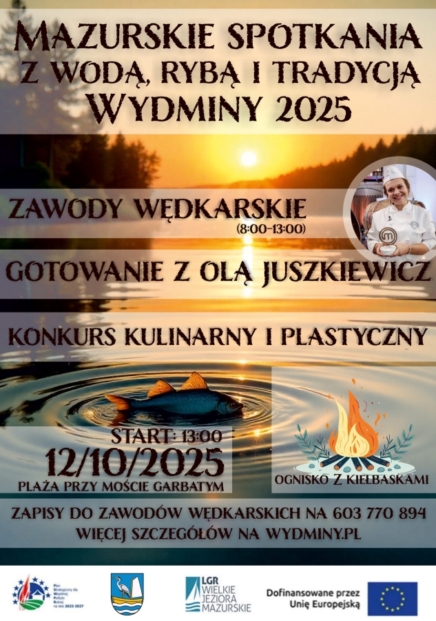 Mazurskie spotkania z wodą, rybą i tradycją – Wydminy 2025
